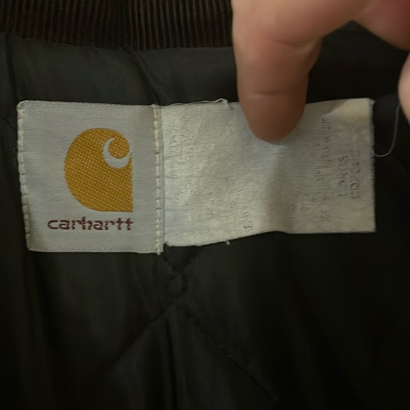 Carhartt 1997 CQ7005 Arctic Ranch Coat Quilt Lined Size Large In Black - Picture 12 of 14